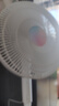 美的（Midea）【幸运草安睡2X】一键闪装直流变频静音电风扇语音遥控家用落地扇一级能效卧室氛围灯新款换气电扇 实拍图
