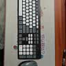 AOC KM720无线键盘鼠标套装 电脑键盘 撞色键盘 防溅洒设计 商务办公家用键盘 白色 实拍图