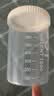 五谷杂粮存储罐米桶家用防虫防潮食品级干货塑料收纳盒零食密封罐 透明/奶油1000ml（盖子颜色随机） 实拍图