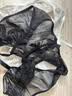再朔3条内裤女免脱丁字裤性感诱惑低腰内裤绣花蝴蝶结纯欲开档三角裤 实拍图
