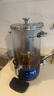 品湖智能煮茶器全自动大容量电热烧水桶泡茶桶煮茶桶养生茶养生壶小吊梨汤机酸梅汤熬煮煎药机 （无茶漏）黑色恒温10L泡茶桶实际6L水 6L 实拍图