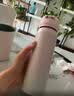 膳魔师（THERMOS）保温杯不锈钢水杯儿童男女士杯子车载水杯女神节礼物定制团购JNL 渐变粉蓝 500ml 实拍图