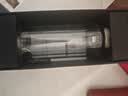 希诺抗菌玻璃杯双层防烫办公车载水杯男高档泡茶杯子XN-9303 360mL 实拍图