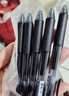 派通（Pentel ）BLN105按动黑色中性笔高颜值0.5mm签字笔商务学生速干水笔水性笔文具  3黑1红1蓝5支装 实拍图