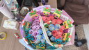 百花馆鲜花速递碎冰蓝玫瑰花束满天星真花生日礼物送女友同城配送小时达 纯欲千金—33朵|dy160 实拍图