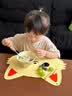 葆氏硅胶餐垫桌垫儿童零食垫带饭兜小学生专用食品级防水桌垫 实拍图