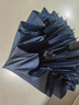 美度（MAYDU）加大雨伞直杆长柄晴雨伞女防风双人雨伞M5003蓝色 实拍图