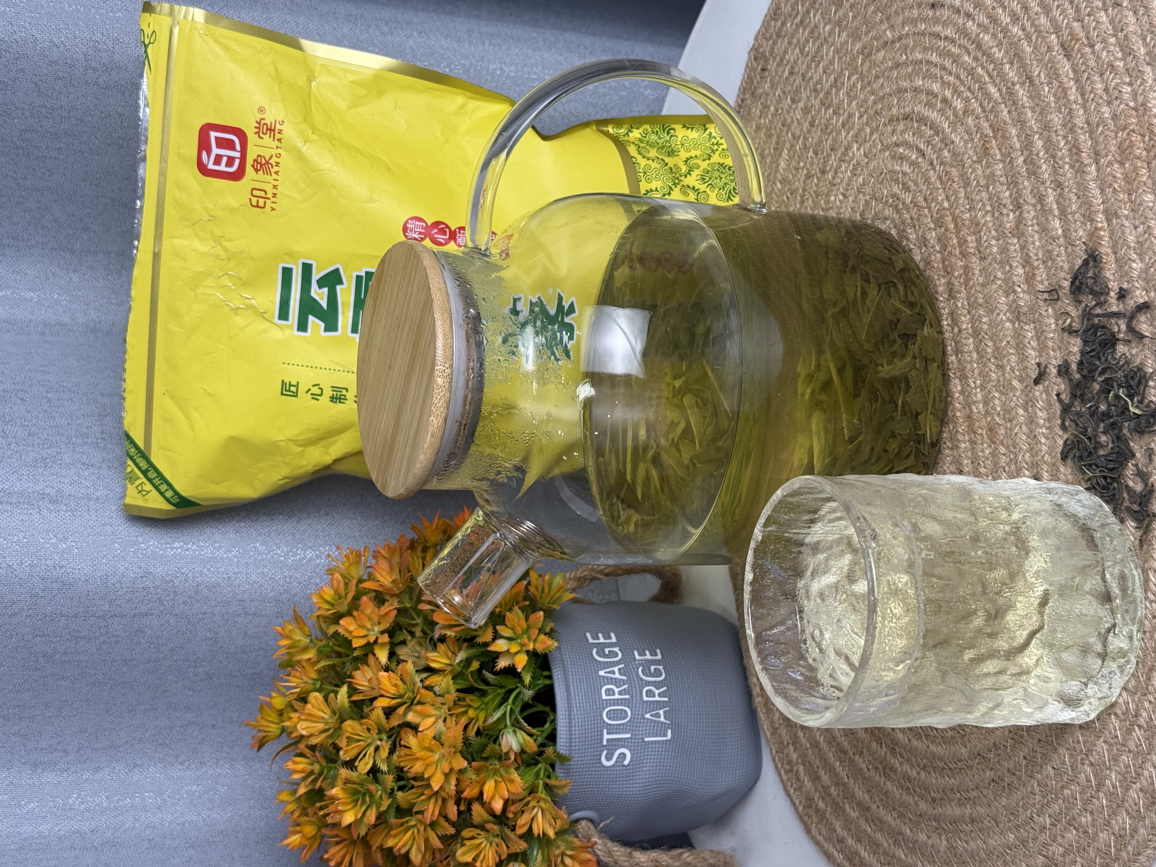 印象堂茶叶 2026新茶松溪原产绿茶特级云雾绿茶浓香型袋装500g自己喝 实拍图