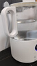 海尔恒温电热水壶1.5L 速热烧水壶煮茶壶冲泡奶粉调奶器 保温除氯不锈钢加热盘电热水壶H207白色 实拍图