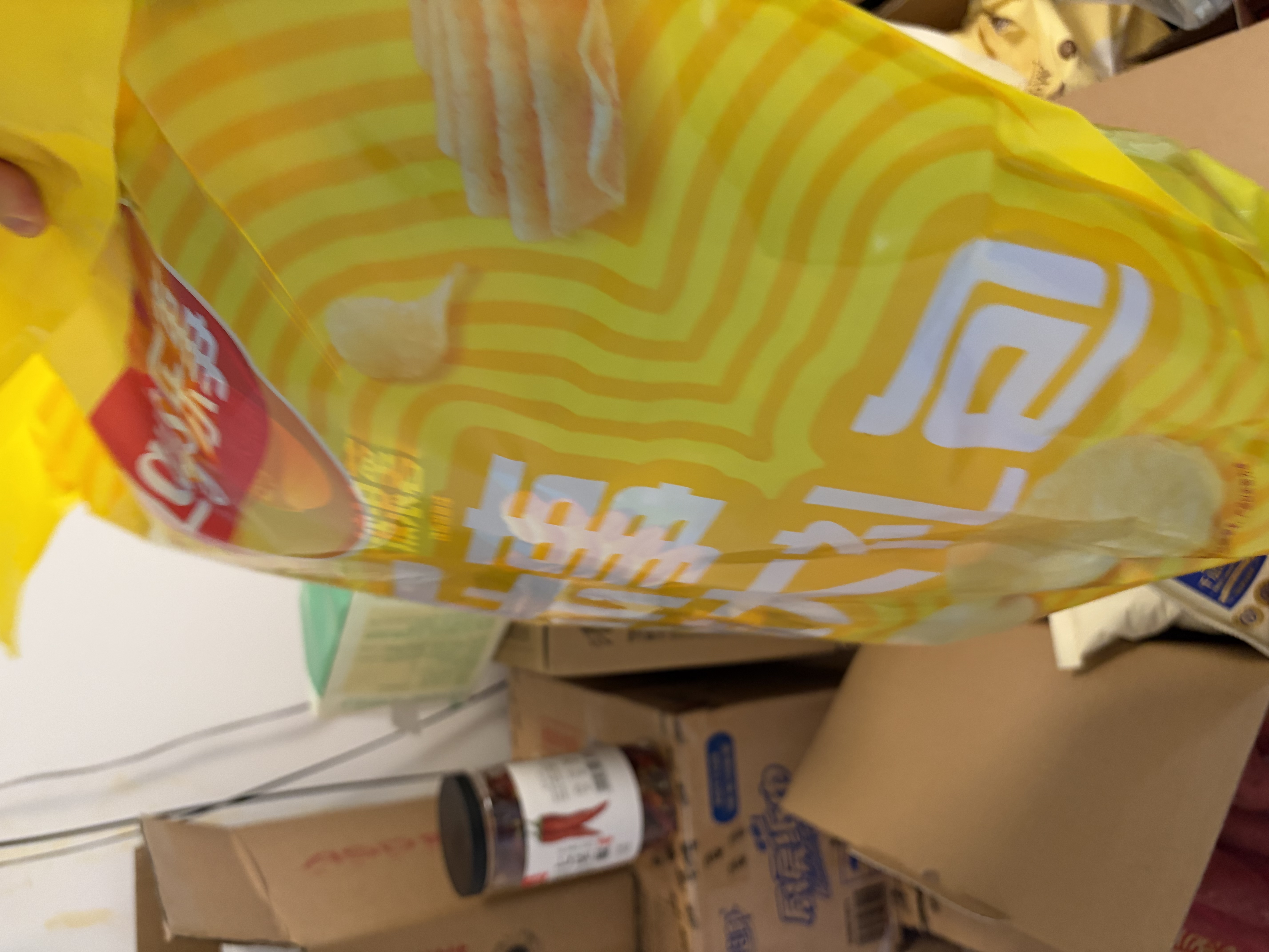 乐事（Lay's）薯片（黄瓜味+原味+红烩味+鱿鱼味+鸡翅味）400g 混合10包 实拍图