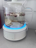 GLASSLOCK盖朗养生壶全玻璃恒温母婴级0胶水0塑料接触调奶器泡奶壶办公室煮花茶器煎中药烧水壶1.5L 实拍图
