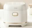 美的（Midea）小碧玉电饭煲小型1-2-3人3L0氟含钛陶瓷白玉釜家用煲汤粥智能预约多功能电饭锅RE360 实拍图