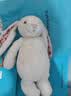 Jellycat害羞乳白色邦尼兔动物毛绒玩偶安抚玩偶娃娃送礼生日礼物 花布乳白色邦尼兔（白芮） Medium 实拍图