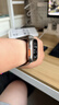 W&P新款适用苹果手表表带apple watch ultra3/2钛金属米兰尼斯降落伞式表带iwach S11/10/9/8/SE3钛 实拍图