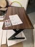 戟创AGKey-钛戟S3电竞桌台式电脑桌家用书桌可装机械臂桌子碳纤维色 【胡桃标准款】进口松木芯｜ENF环保｜300KG承重｜ 120*75*75cm 二段分板 实拍图