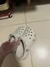 卡骆驰（CROCS）Classic Platform Clog 云朵沙滩时尚休闲洞洞鞋4cm女款骨白色 实拍图