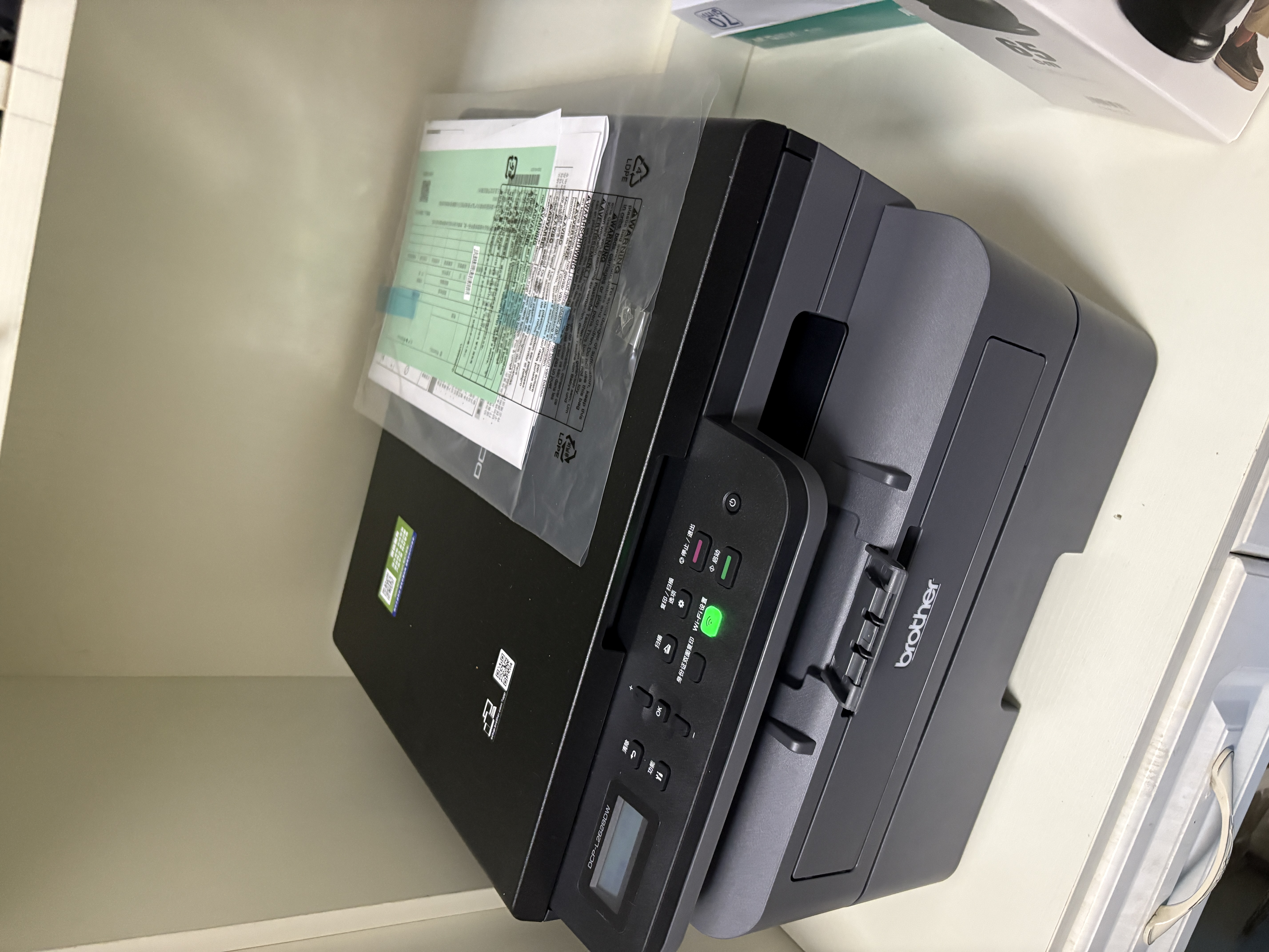 兄弟（brother）DCP-L2628DW 家用办公黑白自动双面激光打印复印扫描一体机 34页/分钟 实拍图