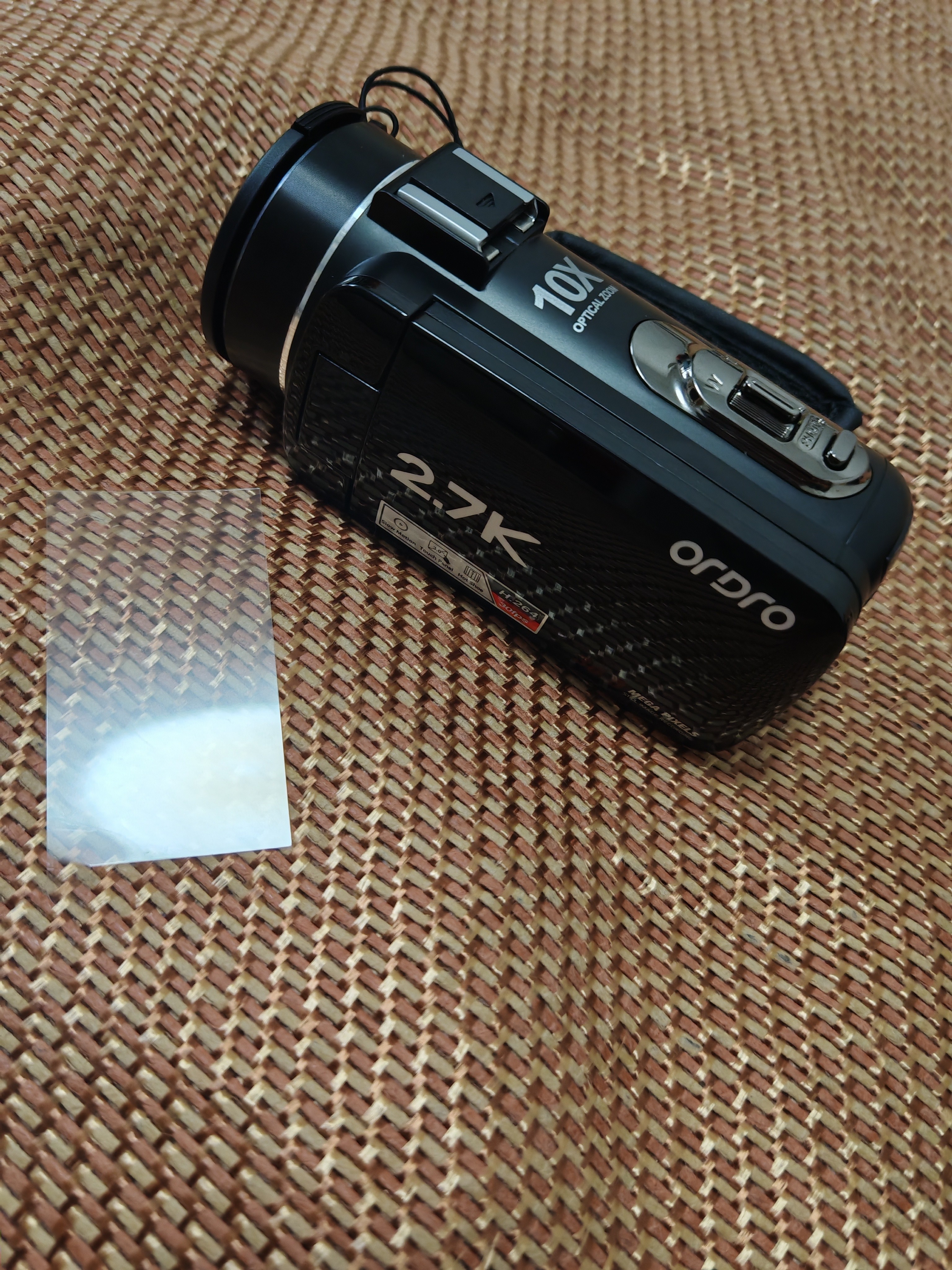 欧达（ORDRO）Z82摄像机高清专业直播录像机数码摄像机便携手持DV 10倍光学变焦 120倍智能变焦 vlog短视频 实拍图
