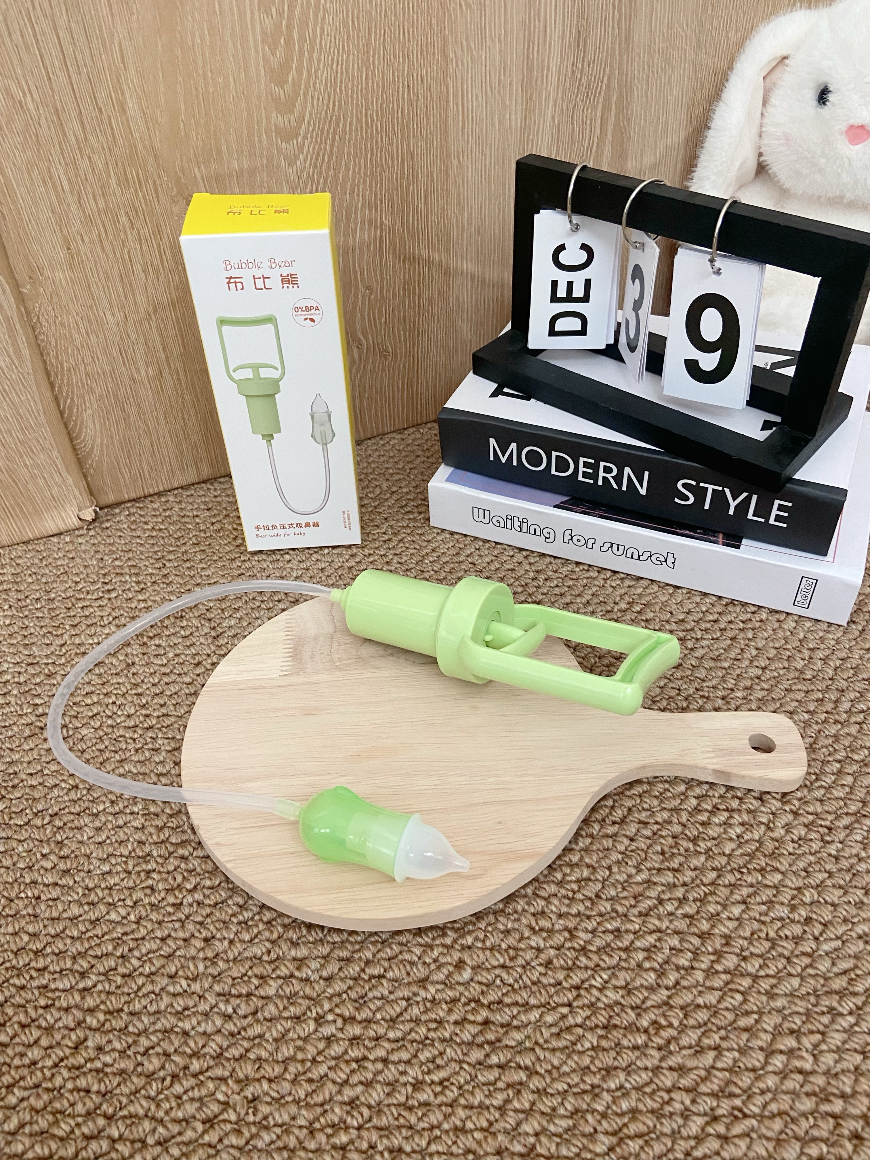 布比熊 BUBBLE BEAR负压吸鼻器新生儿专用鼻涕清理器小月龄儿童宝宝鼻屎口吸式洗鼻器 实拍图