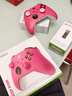 XBOX微软Xbox Series S/X无线Xbox手柄 XSS XSX 蓝牙游戏手柄 PC电脑 Xbox手柄 玫红粉+充电组+接收器 实拍图