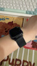 Apple/苹果 Watch S11 智能手表GPS+蜂窝款42毫米亮黑色铝金属表壳黑色运动型表带S/M MF924CH/B 实拍图