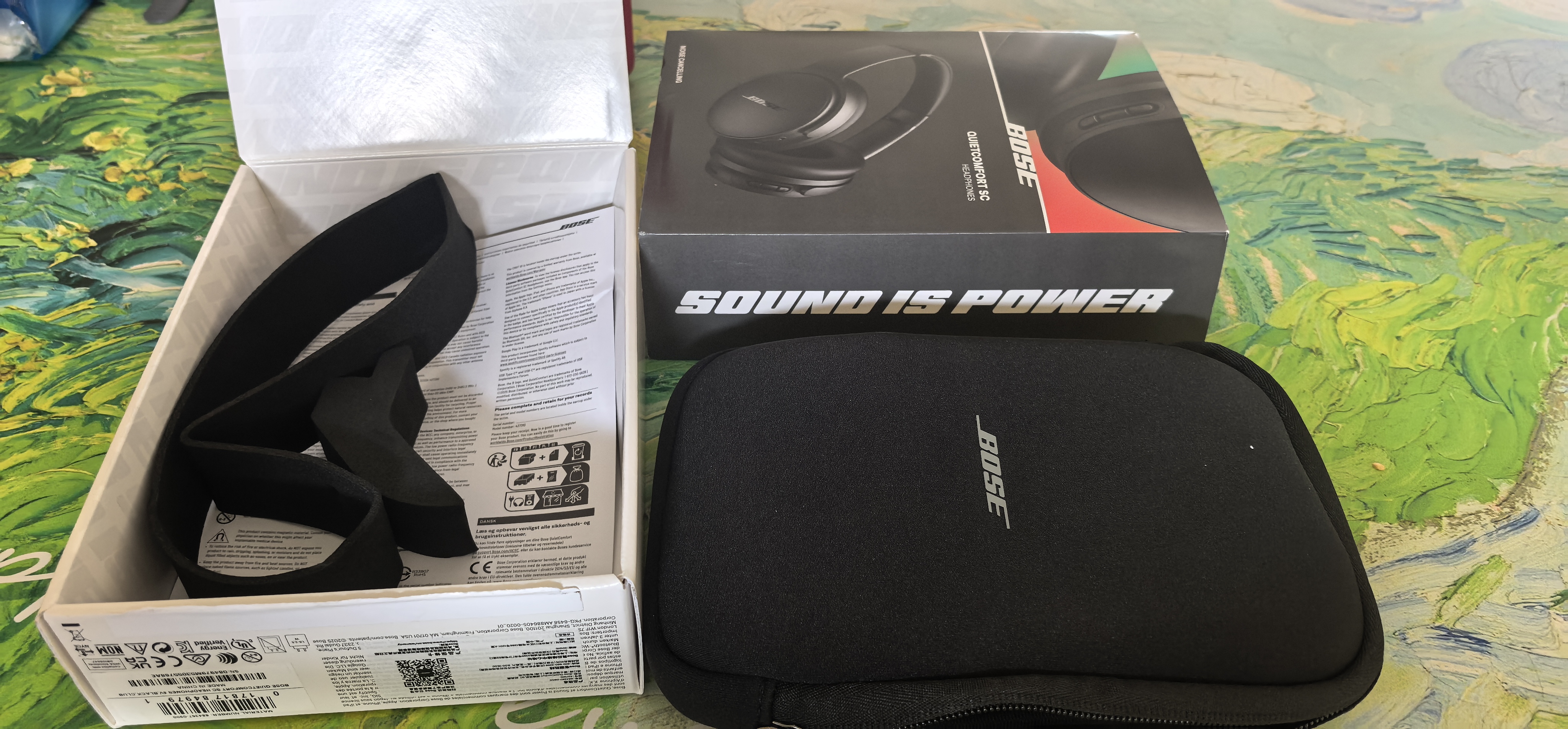 BOSE QuietComfort 消噪耳机 无线消噪蓝牙耳机头戴式主动降噪耳机 QC45升级款 动态音质均衡 QC45升级款SC-经典黑 实拍图