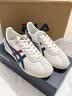 Onitsuka Tiger鬼塚虎男鞋 慢跑鞋透气轻便男女款运动休闲鞋RUNSPARK 白色/藏青色(1183B480-107) 37.5 实拍图