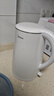 美的（Midea）电热水壶烧水壶1.7L304不锈钢0涂层双层隔热自动断电1500W养生冲奶 MK-SH17M130 实拍图