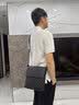 金利来男士斜挎包2026新款高端单肩包男款真皮便携挎包奢侈品男包包通勤 商务头层牛皮包 实拍图