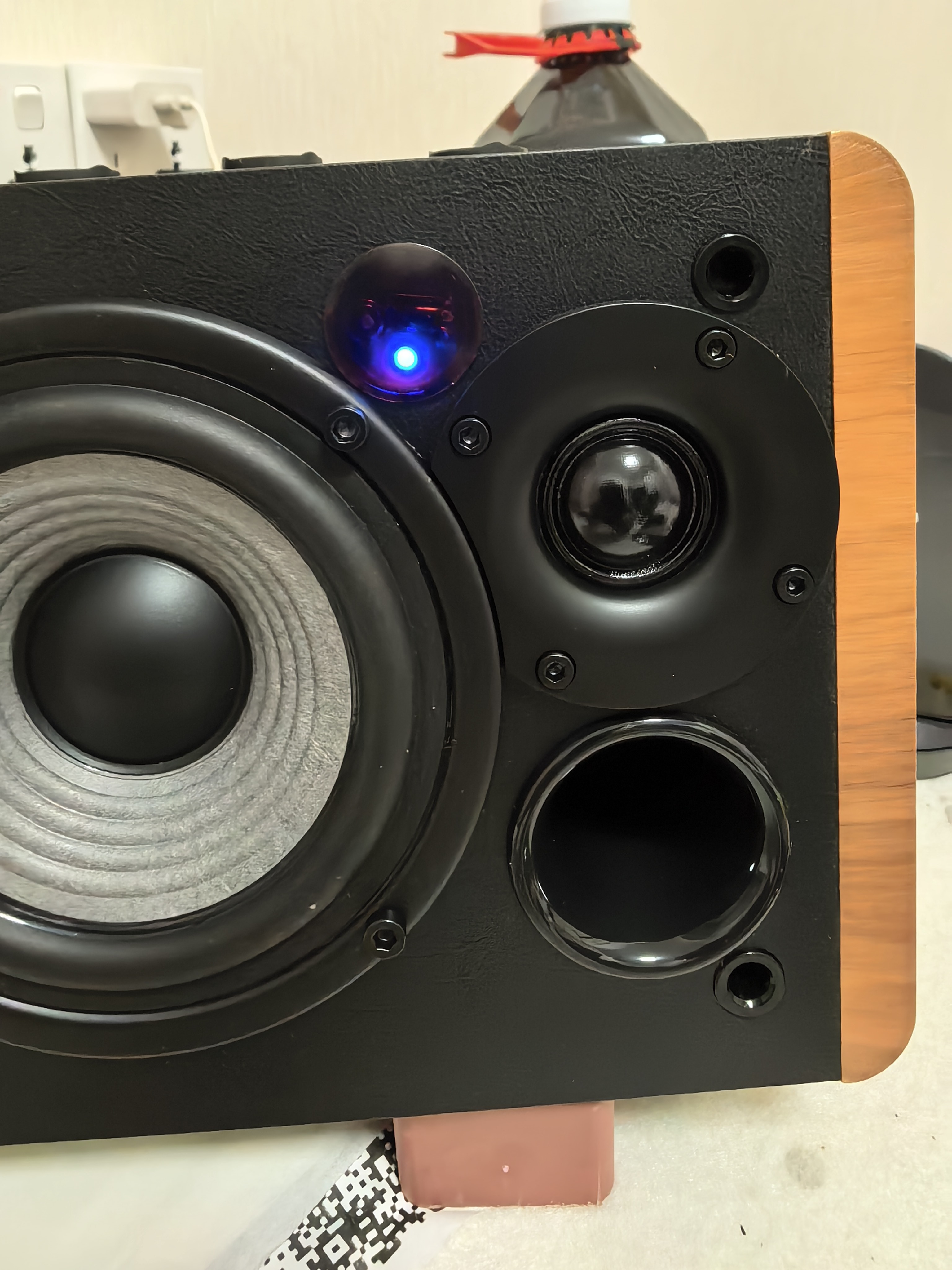 漫步者（EDIFIER）D12 2.0声道 一体式桌面立体声音响音箱 木质电脑音响 蓝牙音箱 毕业礼物 实拍图