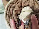 牧高笛（MOBIGARDEN）祥云睡袋1.0 户外露营可拼接单人保暖信封睡袋 NX25662006 浅沙色 实拍图