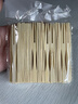 特美居（temeiju）水果叉一次性叉子月饼蛋糕竹制加厚点心叉外卖打包环保木叉100支 实拍图