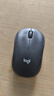 罗技（Logitech）M240无线蓝牙鼠标 静音轻音商务办公人体工学设计便携平板适用（Mac/iPad/笔记本）M221升级版 M240黑色【带电池】＋USB接收器 实拍图