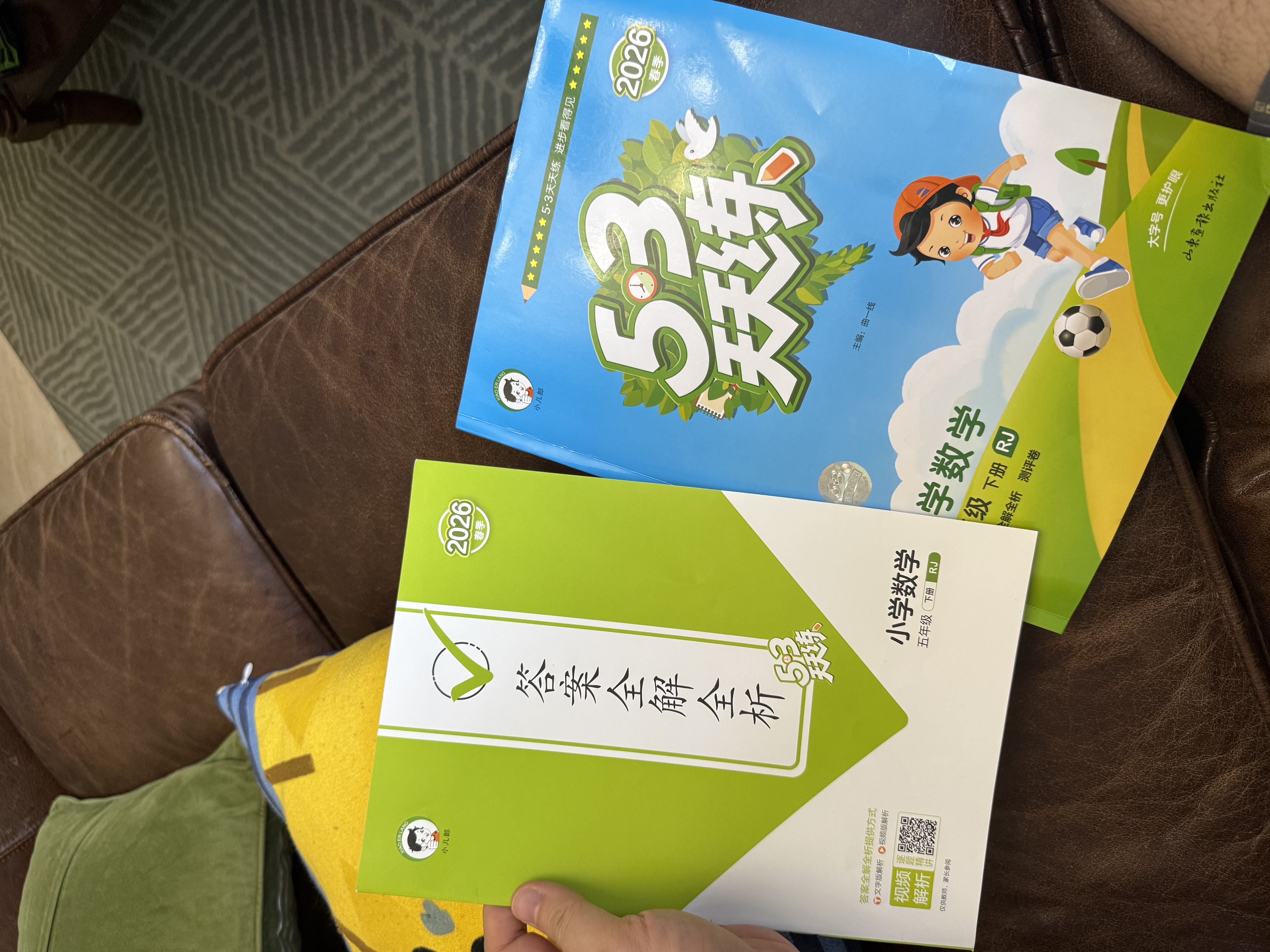2026春季53天天练小学数学五年级下册RJ人教版五三天天练53天天练同步练习册5.3天天练5·3天天练学霸培优学霸提优 实拍图