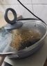 三禾0涂层微纳不粘煎锅平底含钛锅无涂层平底煎锅煎蛋锅26cm黛青蓝 实拍图