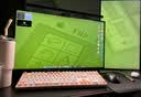 明基(BenQ) ScreenBar Pro屏幕挂灯护眼显示器电脑办公学习智能简约黑 实拍图