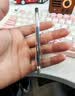 uni三菱【热门商品】 uni-ball UM-100黑色中性笔0.5mm黑笔签字笔商务学生考试专用水性笔套装 5支 实拍图