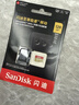闪迪（SanDisk）128GB TF(MicroSD)内存卡4K极速金卡A2 V30 U3兼容大疆Pocket3/4P/Action 6运动相机/无人机存储卡 实拍图