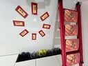 星恺梯子家用梯子人字梯折叠梯子多功能登高爬梯TZ10四步红 实拍图