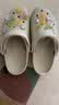 卡骆驰（CROCS）檀健次同款经典洞洞鞋轻便百搭女沙滩鞋包头拖鞋男鞋|10001 骨白色-2Y2(含智必星) 40 (250mm) 实拍图
