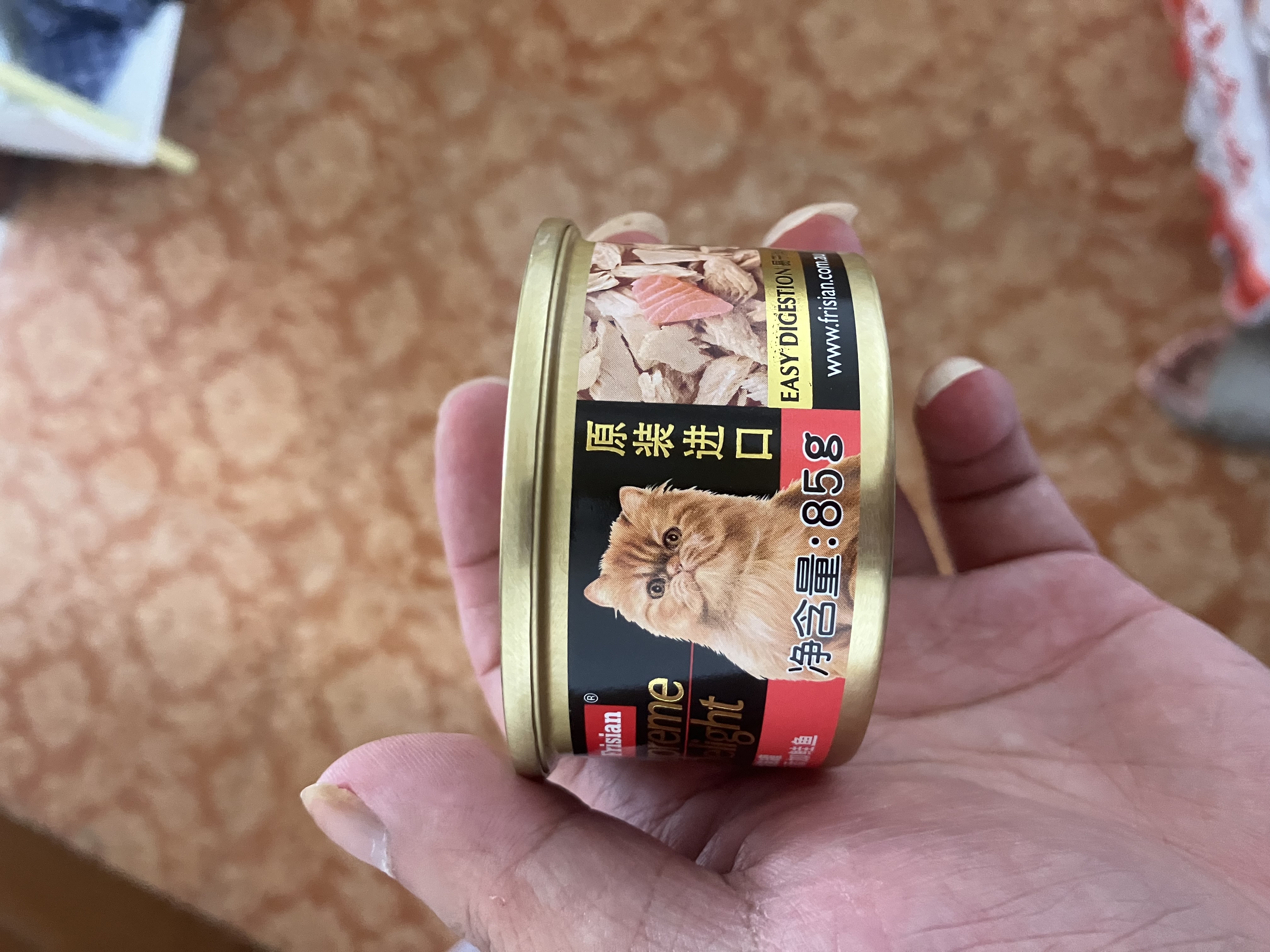 富力鲜（Frisian）泰国进口 猫罐头85g*48罐白身鲔鱼+牛肉罐头 实拍图
