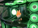 TCOMAS钛钽SJ-A080 360黑色 一体式CPU水冷散热器 大冷头加厚冷排风扇ARGB光效 支持intel/AMD 实拍图
