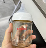 贝亲（Pigeon）新生儿 防胀气宽口径PPSU奶瓶160ml SS号奶嘴 0个月+AA261  实拍图