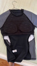 李宁（LI-NING）泳衣女士分体式两件套游泳衣温泉显瘦游泳装备 0921 黑灰 XL 实拍图