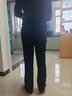 奈加图（NAIJIATU）西裤女直筒裤长裤2021春秋新款正装工作裤黑色西装裤微喇长裤 黑色 【春秋款】裤 27 建议90-100斤 实拍图