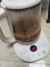 SUOBQ苏泊正品养生壶煮花茶家用办公室小型炖煮一体1.8L大容量多功能316不锈钢保温煮茶器恒温电热水壶 304食品级【加厚高硼硅玻璃】搭配滤网 1.8L 实拍图