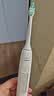 飞利浦（PHILIPS）声波电动牙刷钻石3系 5倍洁齿5种模式 洁净亮白2刷头 生日礼物送男士/女友 HX5181/01白 实拍图
