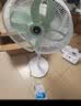 美的（Midea）【幸运草安睡1S】一级能效直流变频声控电风扇家用遥控卧室静音落地扇台式桌面抗菌大风力转页扇 实拍图