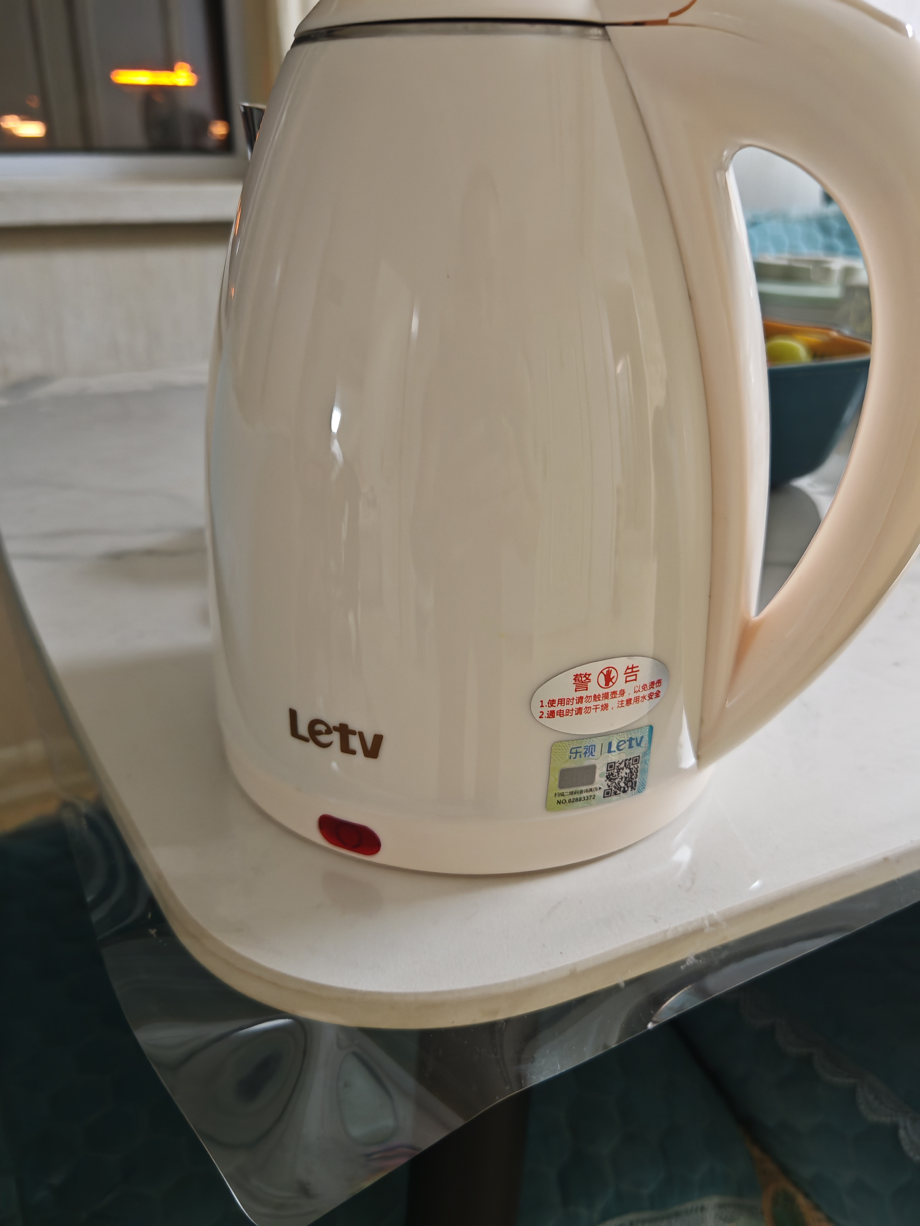 乐视TV电水壶热水壶大容量家用烧水壶304不锈钢双层酒店厨房电热水壶快速烧水器断电小电器电壶 1.8L  实拍图