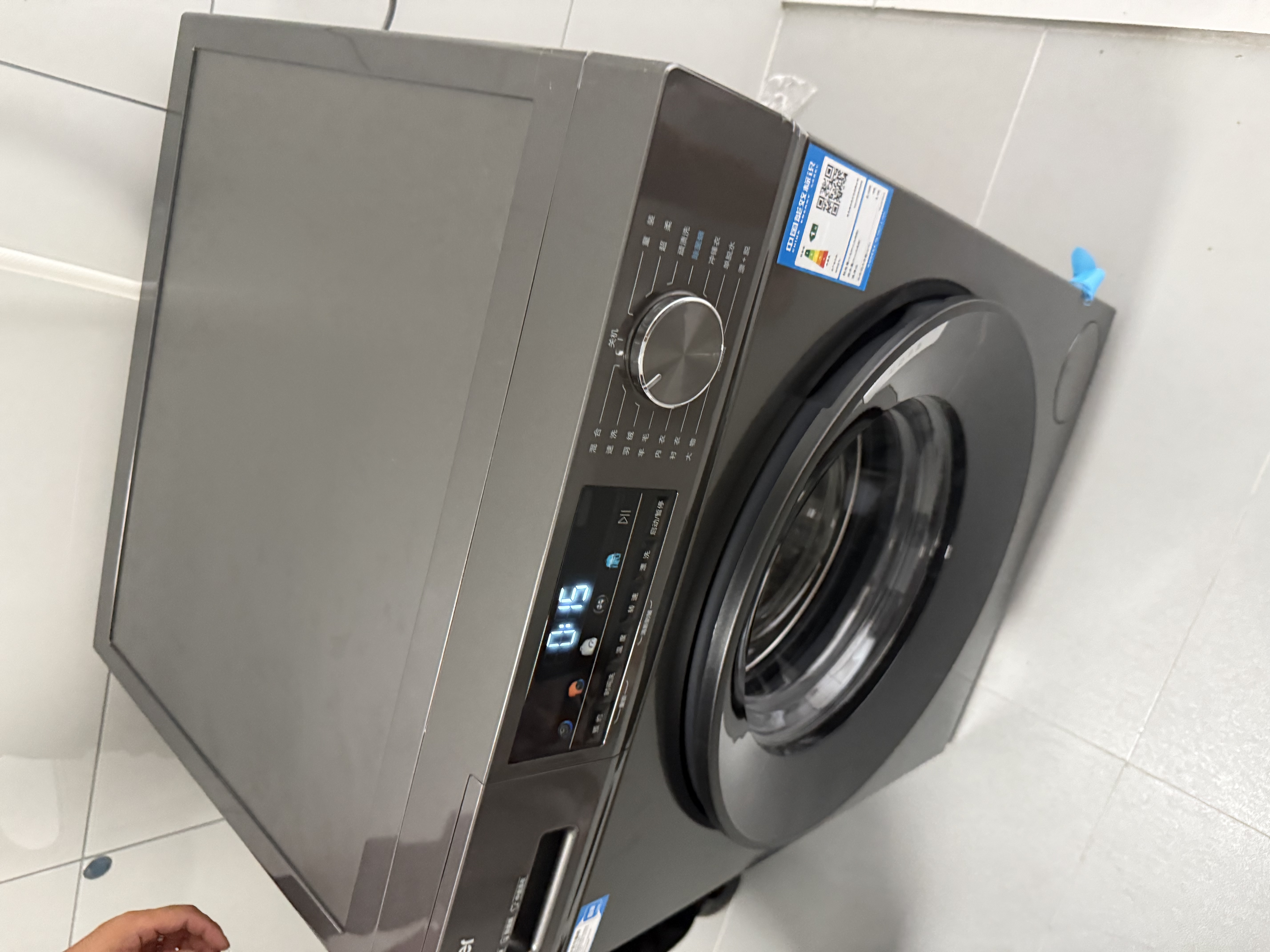 海尔（Haier）【何润东同款】滚筒洗衣机全自动单洗家用 10公斤大容量超薄 家电国家补贴 京东自营 EG100MATE29S 实拍图